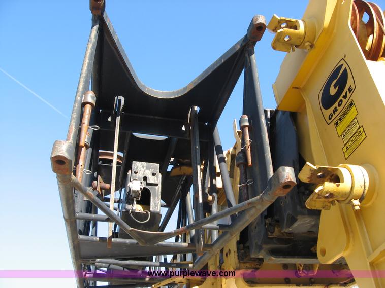 image for item F4578 1985 Grove TMS760 60 ton hydraulic crane with carrier