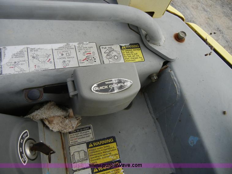 image for item F7504 Yanmar Global ViO27-2 mini excavator