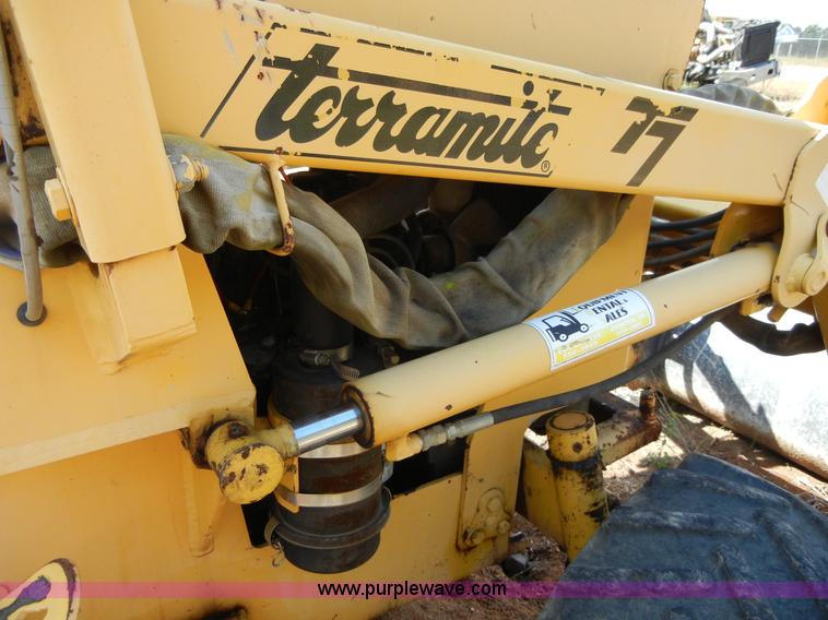 image for item F7505 Terramite T7 backhoe