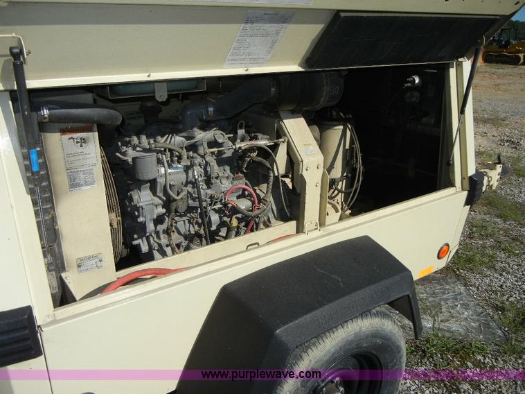 image for item F7506 2001 Ingersoll Rand 185 portable air compressor