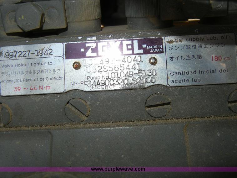 image for item F7506 2001 Ingersoll Rand 185 portable air compressor