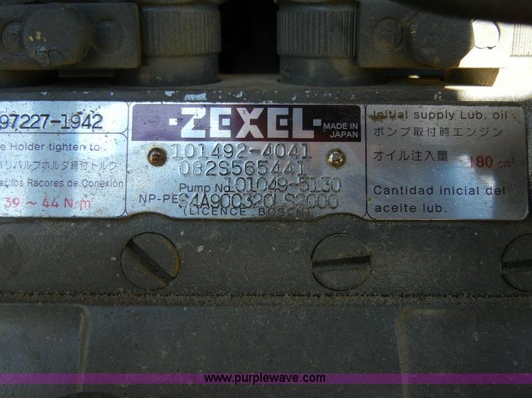 image for item F7506 2001 Ingersoll Rand 185 portable air compressor