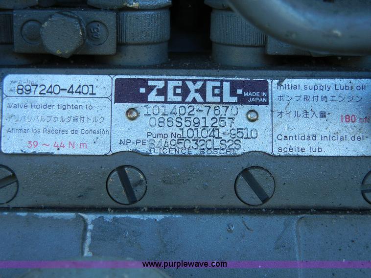 image for item F7507 2000 Ingersoll Rand 185 portable air compressor