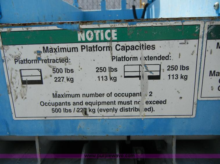 image for item F7512 Genie GS1930 scissor lift