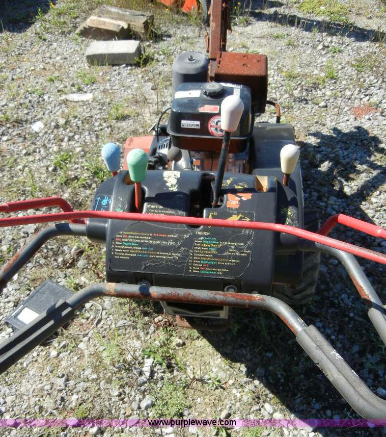 image for item F7515 Ditch Witch 1230H walk behind trencher