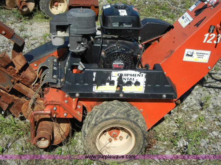 image for item F7515 Ditch Witch 1230H walk behind trencher