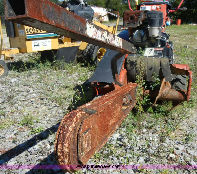 image for item F7517 2002 Ditch Witch 1230H walk behind trencher