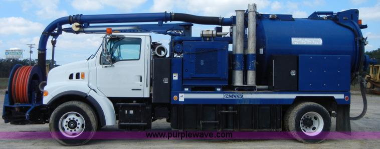 image for item F7518 2003 Sterling L7500 semi truck with Vac-Con system