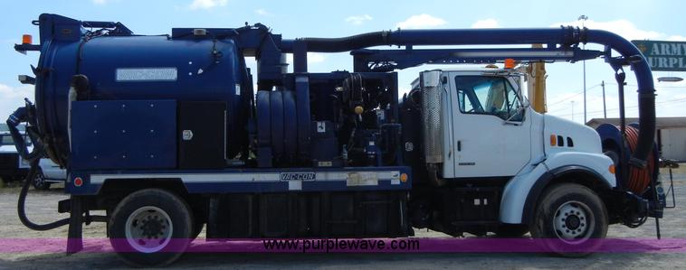 image for item F7518 2003 Sterling L7500 semi truck with Vac-Con system
