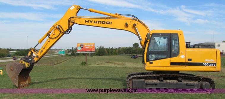 image for item I9785 2006 Hyundai Robex 160LCD-7 hydraulic excavator
