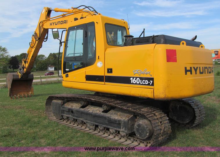 image for item I9785 2006 Hyundai Robex 160LCD-7 hydraulic excavator