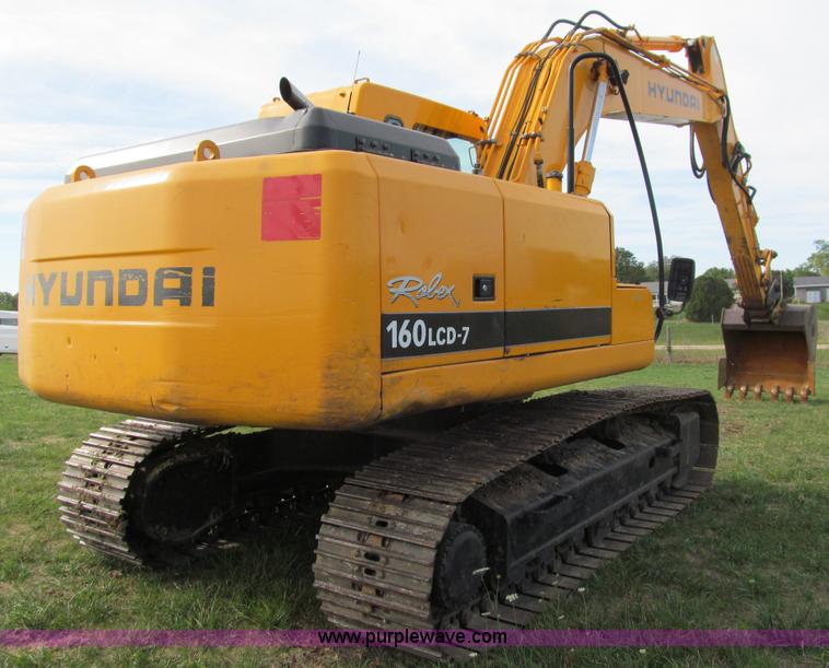 image for item I9785 2006 Hyundai Robex 160LCD-7 hydraulic excavator