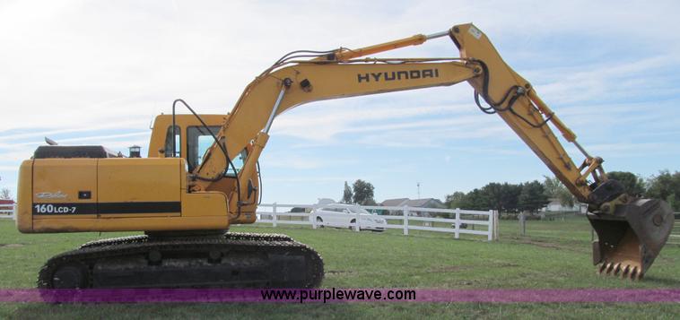 image for item I9785 2006 Hyundai Robex 160LCD-7 hydraulic excavator