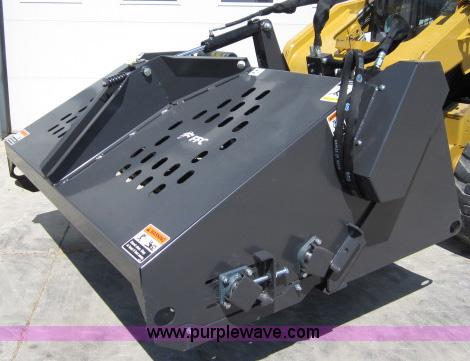 image for item I9788 2012 FFC Rock Hound auto rake skid steer attachment