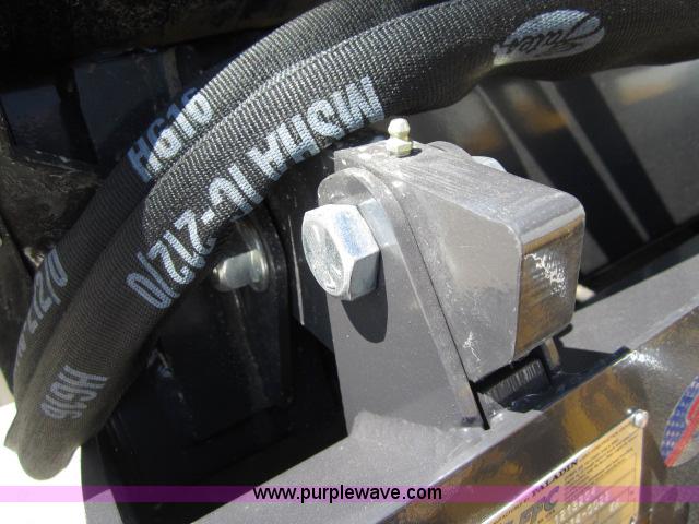 image for item I9788 2012 FFC Rock Hound auto rake skid steer attachment