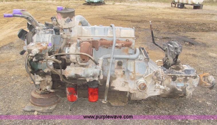 image for item K9597 Ford 7.8L six cylinder re-manufactured diesel engine