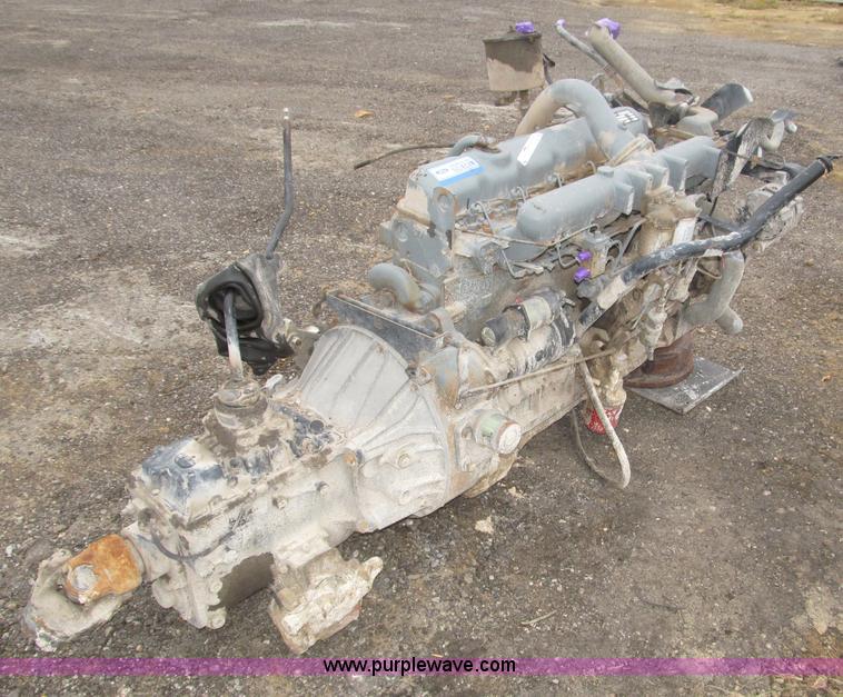 image for item K9597 Ford 7.8L six cylinder re-manufactured diesel engine