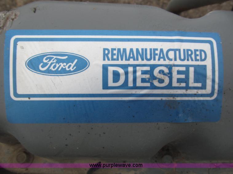 image for item K9597 Ford 7.8L six cylinder re-manufactured diesel engine