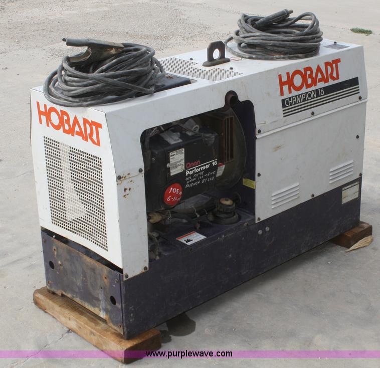 image for item U9582 Hobart Champion 16 portable welder