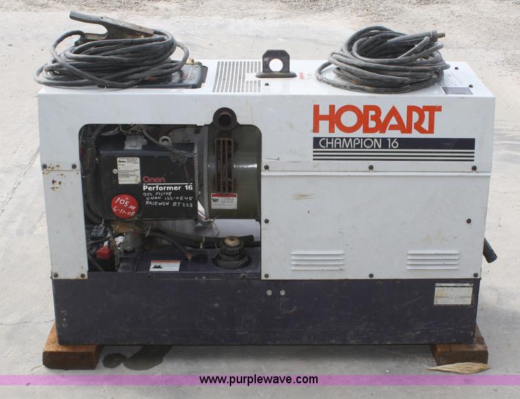 image for item U9582 Hobart Champion 16 portable welder