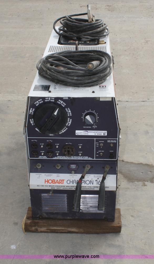 image for item U9582 Hobart Champion 16 portable welder