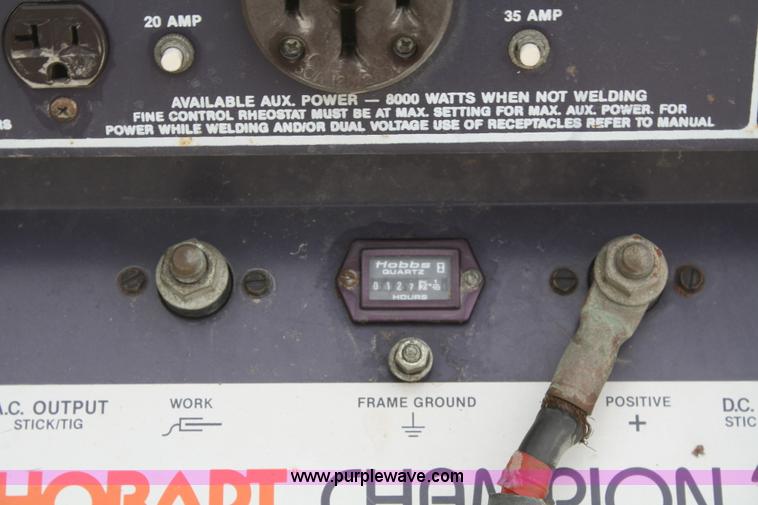 image for item U9582 Hobart Champion 16 portable welder