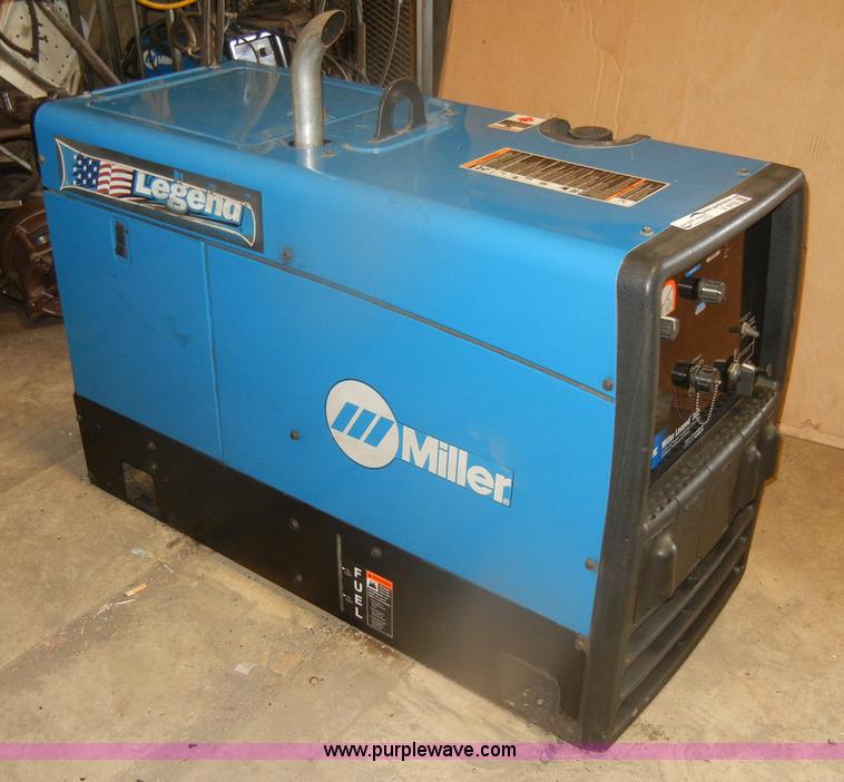 image for item V9755 Miller Legend 302 welder/generator