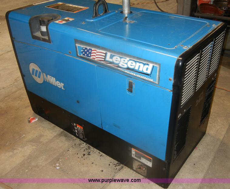 image for item V9755 Miller Legend 302 welder/generator