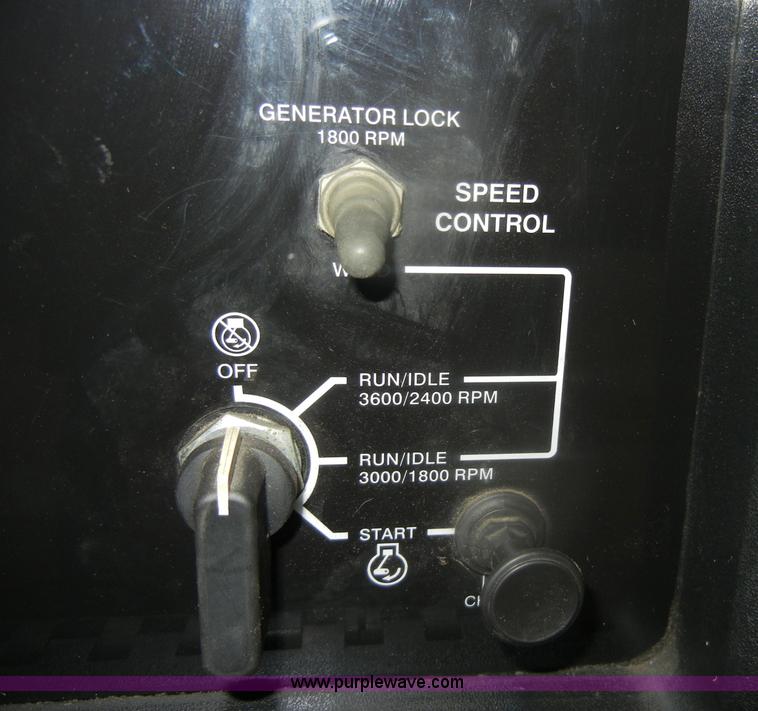 image for item V9755 Miller Legend 302 welder/generator