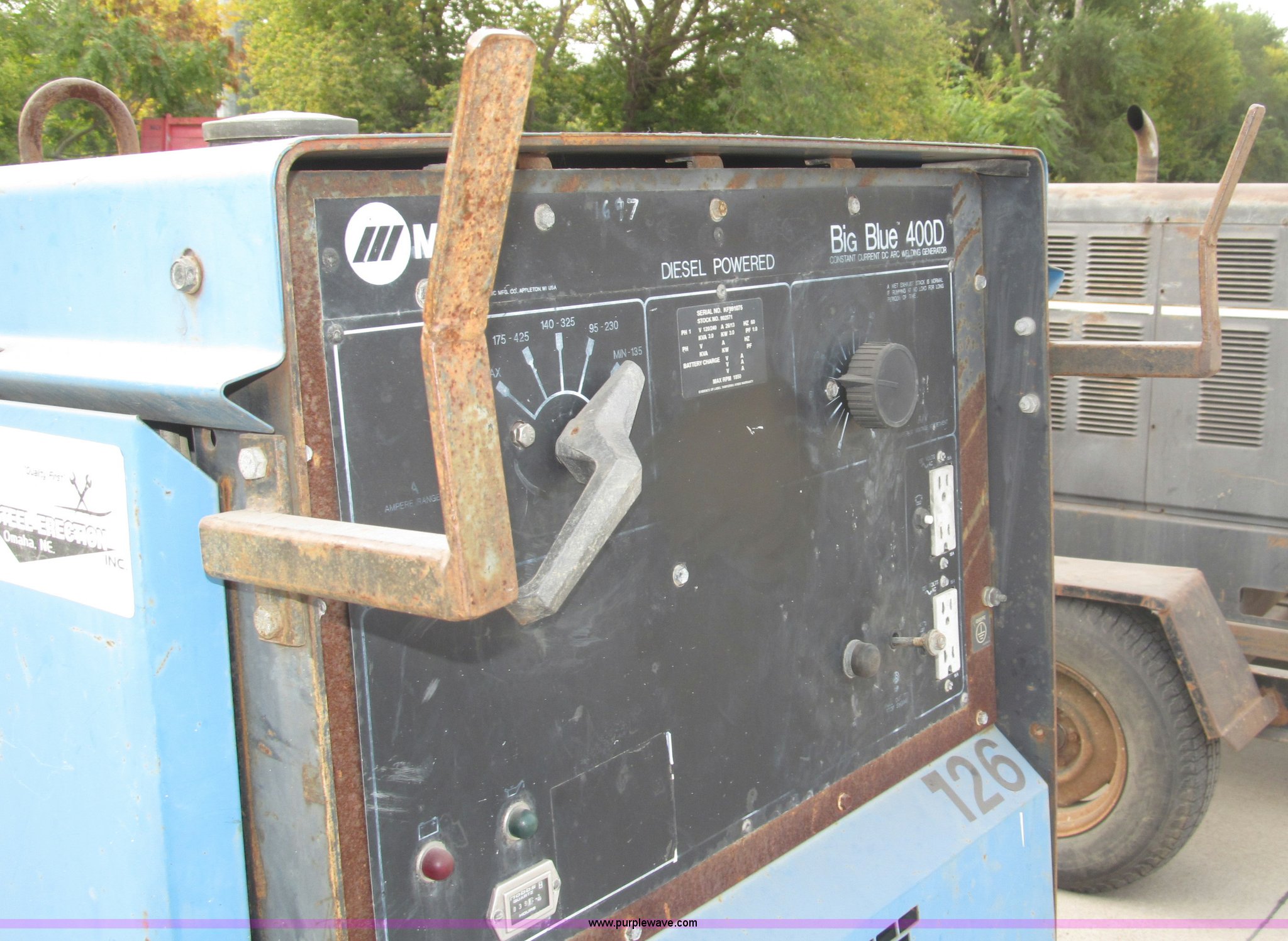 Miller Big Blue 400D portable welder/generator in Omaha, NE Item