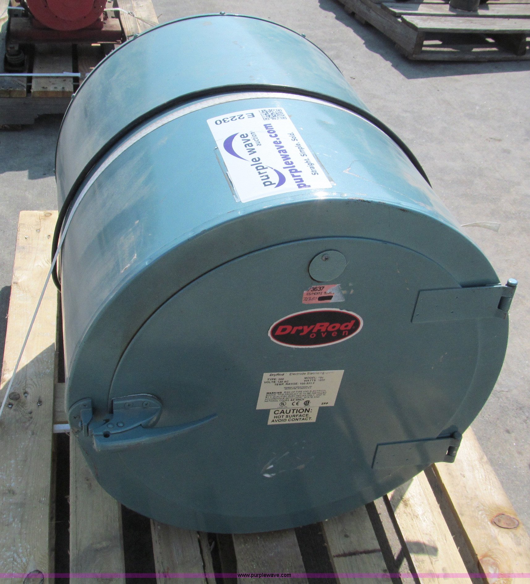 Welding rod oven in Lone Jack, MO Item E2230 sold Purple Wave