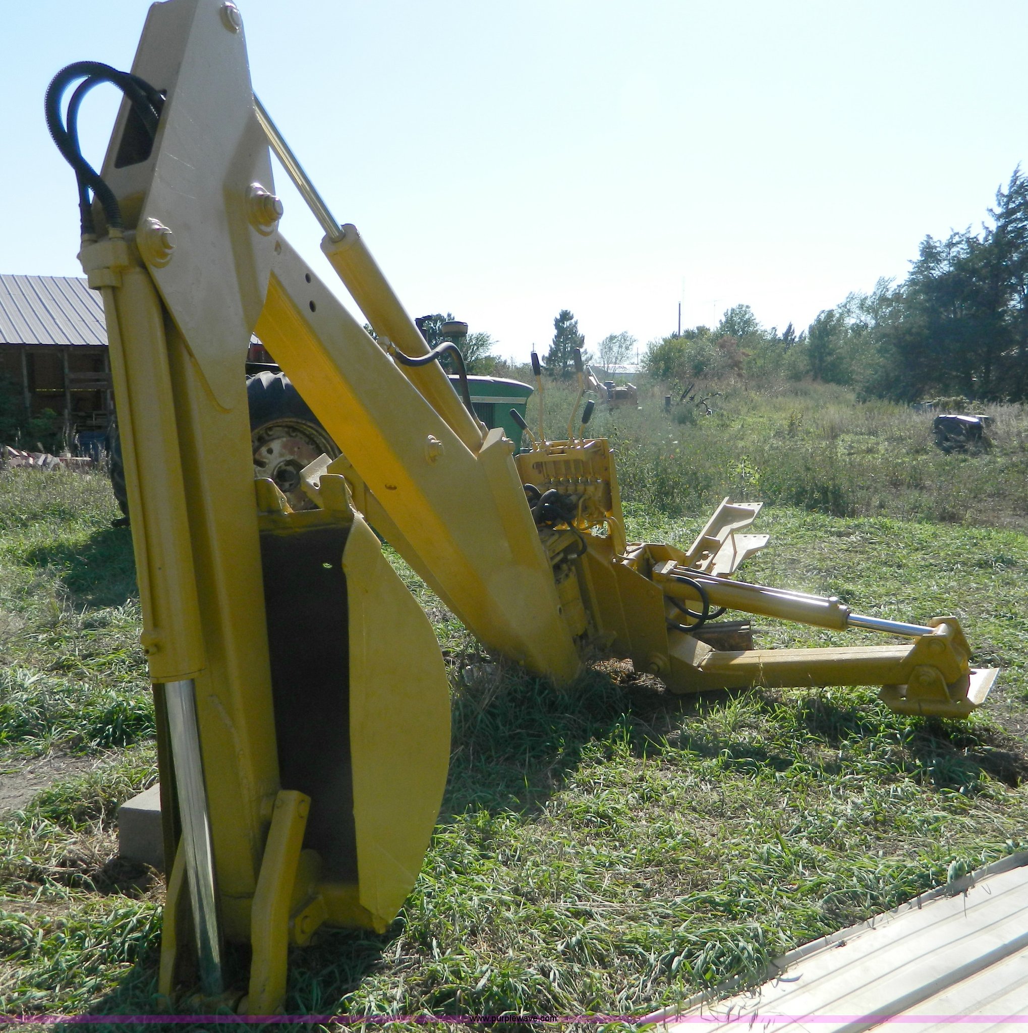 Massey Ferguson backhoe attachment in Minneapolis, KS Item G7524 sold