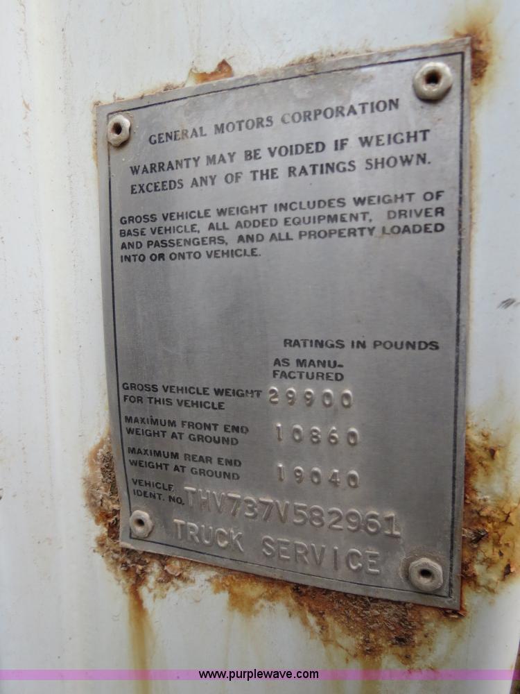 image for item B2488 GMC Big Wheels 7500 spreader truck