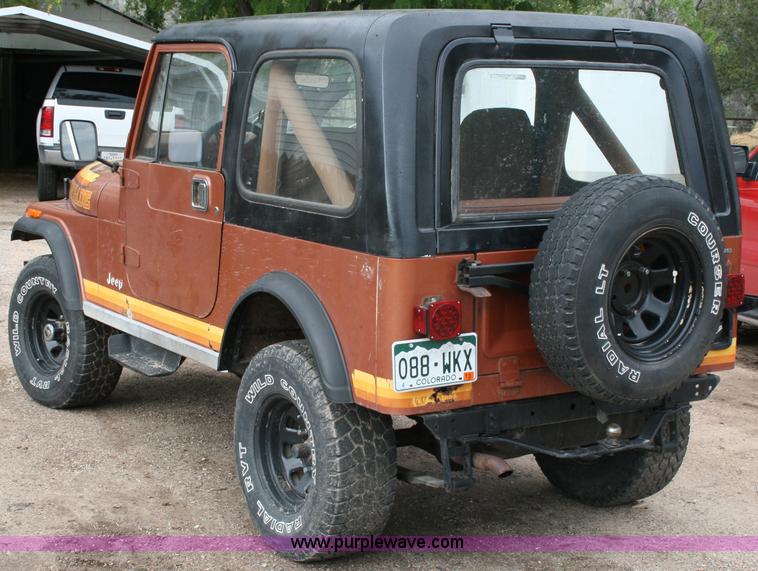 image for item C3541 1981 Jeep CJ7 Renegade SUV