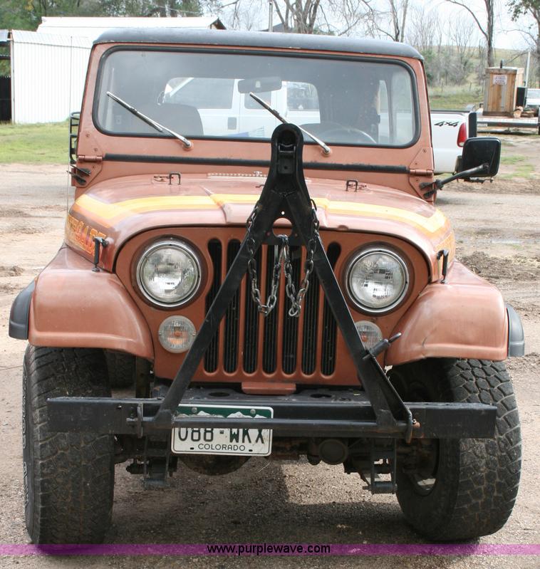 image for item C3541 1981 Jeep CJ7 Renegade SUV