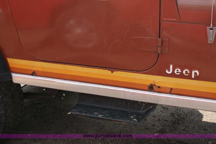 image for item C3541 1981 Jeep CJ7 Renegade SUV