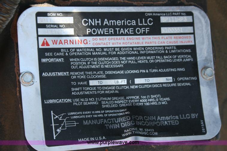 image for item C3544 Case IH PX140 diesel power unit