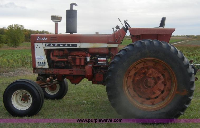 image for item D4936 1966 Mccormick Farmall F806 Turbo tractor