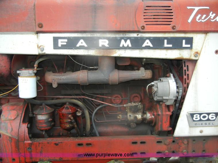 image for item D4936 1966 Mccormick Farmall F806 Turbo tractor