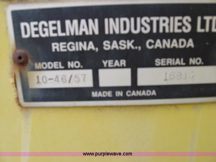 image for item E5511 Degelman hydraulic dozer blade