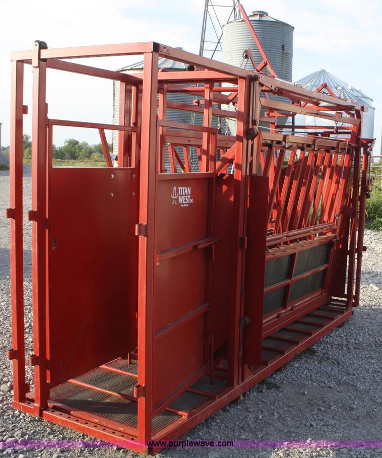 image for item F2609 Titan West Inc. cattle chute
