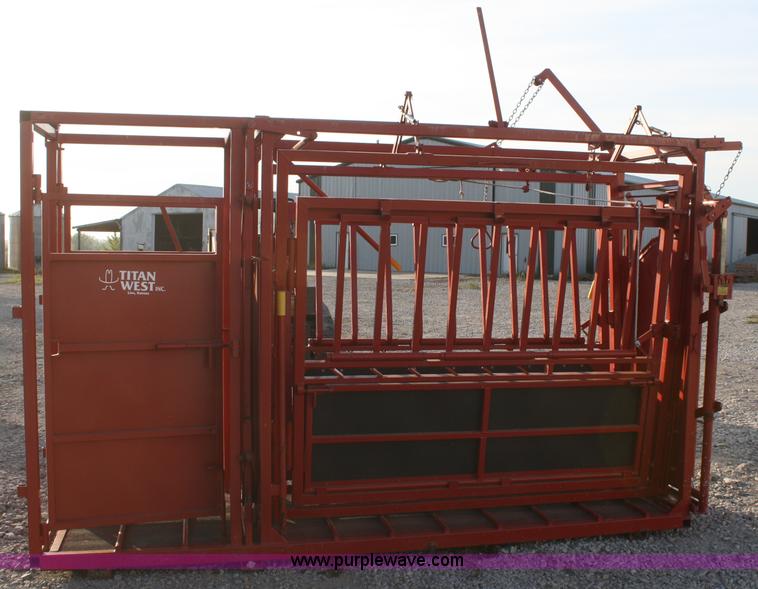 image for item F2609 Titan West Inc. cattle chute
