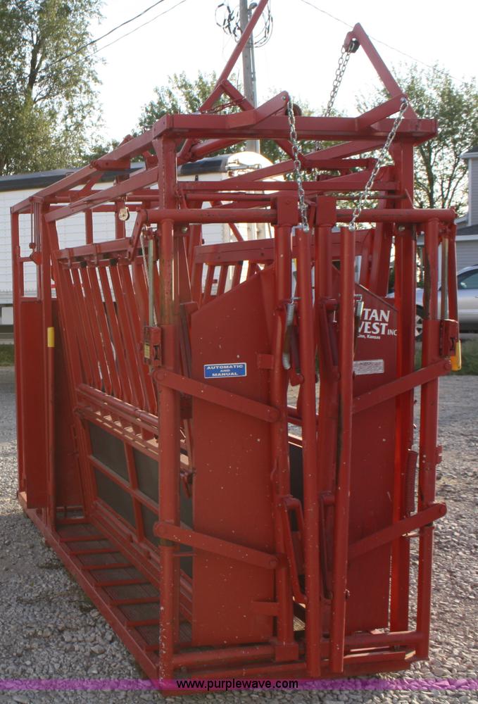image for item F2609 Titan West Inc. cattle chute