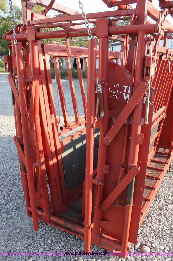 image for item F2609 Titan West Inc. cattle chute