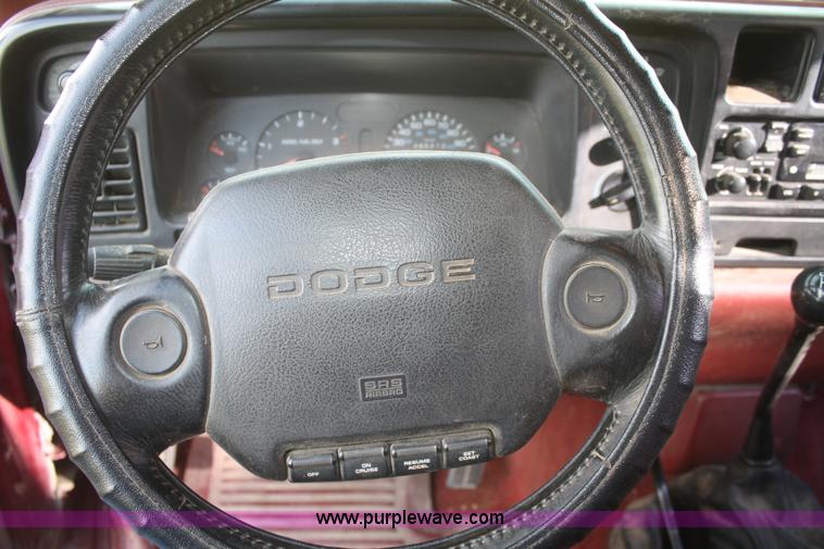 image for item F2697 1994 Dodge Ram 2500 flatbed pickup truck