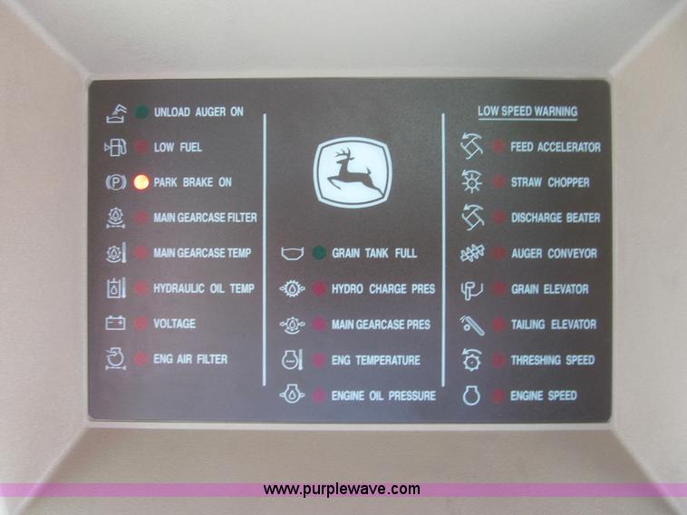 image for item I9798 2001 John Deere 9750 STS combine