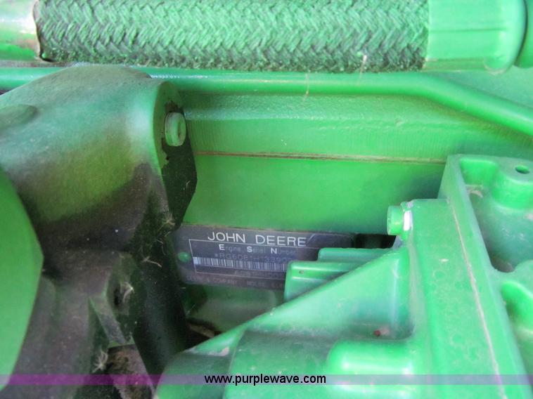 image for item I9798 2001 John Deere 9750 STS combine