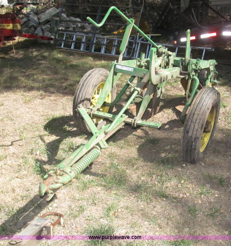 image for item K9600 John Deere 44 two bottom plow