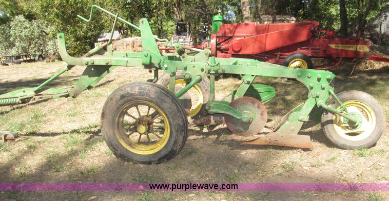 image for item K9600 John Deere 44 two bottom plow