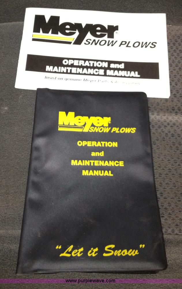 image for item B1519 Meyer C-8 snow plow